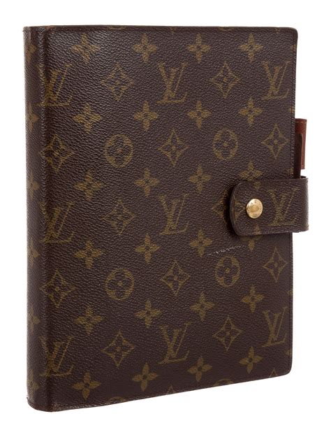 louis vuitton large monogram agenda|Large Ring Agenda Cover Monogram Canvas .